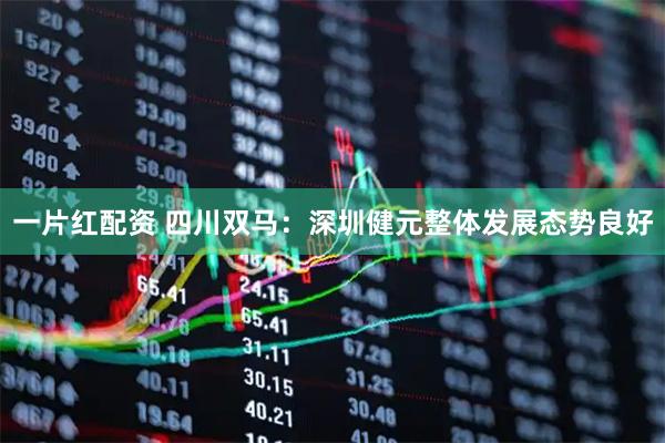 一片红配资 四川双马：深圳健元整体发展态势良好