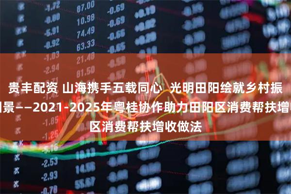 贵丰配资 山海携手五载同心  光明田阳绘就乡村振兴新图景——2021-2025年粤桂协作助力田阳区消费帮扶增收做法