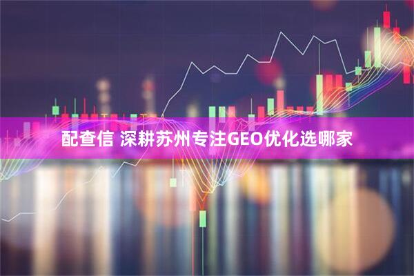配查信 深耕苏州专注GEO优化选哪家