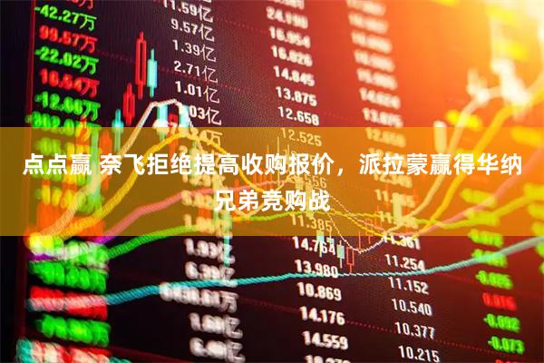 点点赢 奈飞拒绝提高收购报价，派拉蒙赢得华纳兄弟竞购战